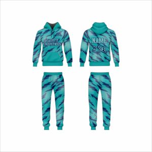 Conjunto Deportivo Personalizado de Invierno para Hombre, Sublimado, con Capucha y Cordón, Logotipo Frontal, Pantalones Deportivos Ajustados, 2025 - Product Image 1