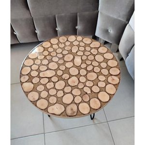 Mesa de Comedor de Diseño Artístico de Resina Hecha a Mano Moderna y de Lujo, Mesa de Centro Impermeable para Sala de Estar para Celebración de Aniversario de Bodas - Product Image 3