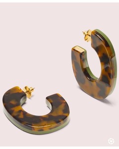 Vente en gros de boucles d'oreilles en résine naturelle de style classique nouvelle mode pour usage quotidien bijoux pour la maison et les loisirs résultats de bijoux - Product Image 2