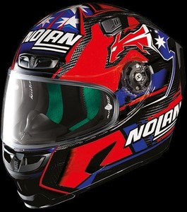 NOLAN X-803 Stoner Ultra Carbon/หมวกกันน็อคแบบเต็มใบขนาดใหญ่พร้อมจอแสดงผล - Product Image 2
