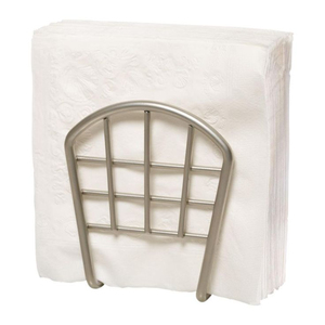 Distributeur de mouchoirs décoratifs au design élégant Porte-serviettes en métal blanc de haute qualité Accessoires de serviettes décoratifs pour table à manger - Product Image 2
