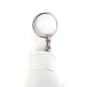 Gants de boxe miniatures en cuir PU promotionnels, lacés, porte-clés, impression de logo personnalisée, couleur personnalisée, respirant, imperméable - Product Image 5
