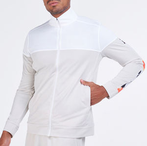 Top Selling Wholesale Custom Men's Melange Fabric Sport Jacket Stand Collar Casual Full Zip Outerwear Apparel Softshell Jackets - Product Image 1