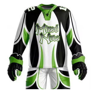 Uniforme de hockey sur glace de qualité professionnelle Service OEM Uniforme de hockey sur glace Prix abordable Uniforme de hockey sur glace - Product Image 6