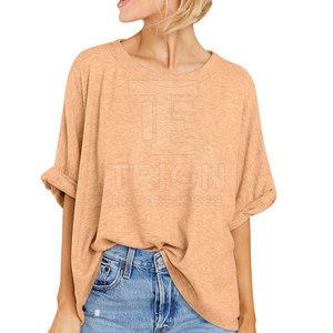 Service OEM, prix de gros, t-shirt oversize pour femmes, nouveau style, t-shirt oversize pour femmes sur mesure, t-shirt oversize à séchage rapide - Product Image 3