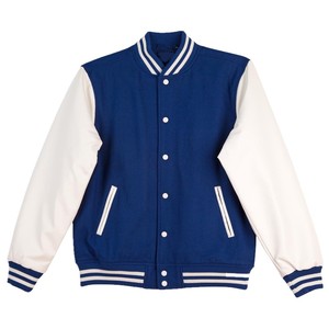 Uniforme scolaire de basket-ball universitaire personnalisé Veste universitaire à manches en cuir avec écussons en chenille Fabricant de vestes au design personnalisé - Product Image 4