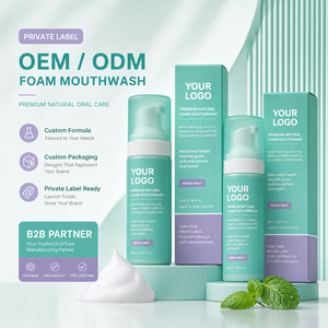 Enjuague Bucal Antiséptico Sin Alcohol de Marca Privada con Nano Hidroxiapatita y Propóleo OEM ODM - Product Image 1