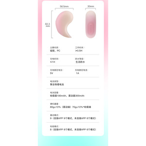 Vibrador ZEMALIA con Funciones de Succión, Lamido y Pulso - Juguete Erótico 39 Unidades por Caja - Product Image 3