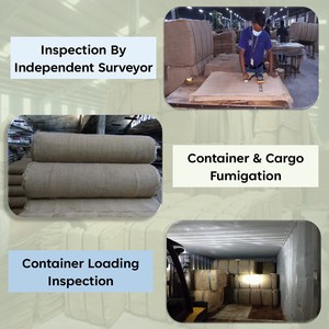 Tela de arpillera de 2 metros de ancho, tela de arpillera biodegradable para construcción, venta al por mayor, Goodman Global Bangladesh - Product Image 5