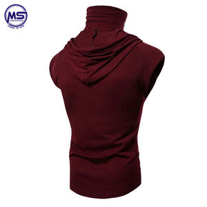 Venta al por mayor personalizable 100% sudaderas de algodón hombres de gran tamaño gimnasio sudaderas con capucha patrón sólido otoño Streetwear técnicas teñidas lisas - Product Image 5