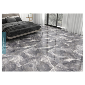 Vente chaude 600x600mm Carreaux de sol en porcelaine émaillée moderne 5mm d'épaisseur pour hall d'hôtel et décor de salon - Product Image 4