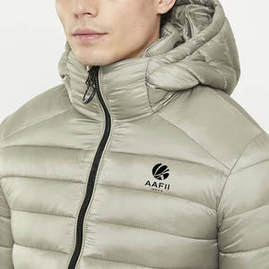 Chaqueta Acolchada para Hombre, Fabricada en Nailon/Poliéster, Tinte Liso, Venta en Línea, al Mejor Precio - Product Image 5