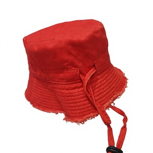 Chapeau Bob en Toile de Coton Kaki à Tiges Épaisses avec Sangle de Menton Réglable pour la Pêche, l'Été, Unisexe - Product Image 4