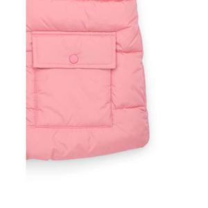 Veste matelassée en polyester 100% unisexe personnalisée pour enfants Veste en duvet à capuche à bulles chaudes avec poches Vêtements d'extérieur pour enfants - Product Image 2