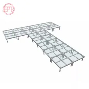 Customized Size Disassemble Concert Truss Stage System Runway Catwalk Staging