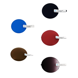 Lentilles de lunettes optiques photochromiques antibactériennes recyclables en polycarbonate (PCPL/TACPL) OEM/ODM Hungtai, anti-eau de mer, super - Product Image 1