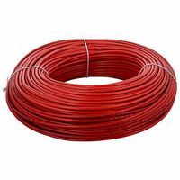 Finolex 1 Sqmm Cables eléctricos 90 m Cable de construcción con conductor de Aluminio revestido de cobre Material de aislamiento IEC 1 núcleo MOQ 100M