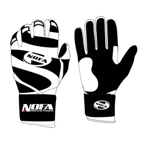 Guantes de Bateo de Béisbol de Cuero Personalizados, Ambidiestros, Acolchados, Transpirables, con Cierre de Hebilla, Ligeros, Flexibles, con Agarre Profesional - Product Image 1