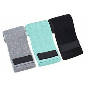 Bandes de résistance pour les hanches GO FIT IT, hautement élastiques et antidérapantes, pour les exercices de fessiers, avec couleurs et tailles personnalisables - Product Image 4