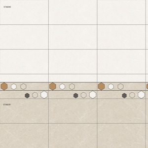 Azulejos de Pared de Cerámica de Estilo Moderno ST36039/40 300x600mm 8.5mm de Grosor, Antibacterianos, Antideslizantes, para Baño, Renovación del Hogar - Product Image 1