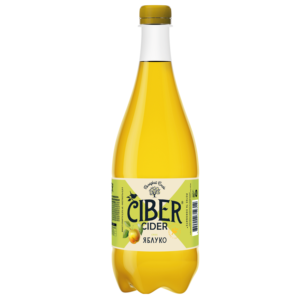 Sidra de Manzana Fermentada Ciber Sweet, Botella PET de 0.8L, 5.5% de Contenido de Alcohol - Product Image 1