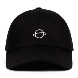 Gorra de algodón de botella deportiva personalizada OEM con lazos bordados a mano y diseño de bordado de tela de ala curva - Product Image 1