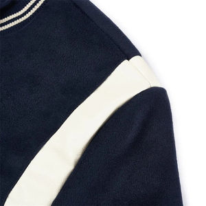 Blouson Bomber/Varsity Homme Brodé Personnalisé Col Montant Options Frontales Couleurs et Tissus Personnalisables pour Commandes en Gros - Product Image 5