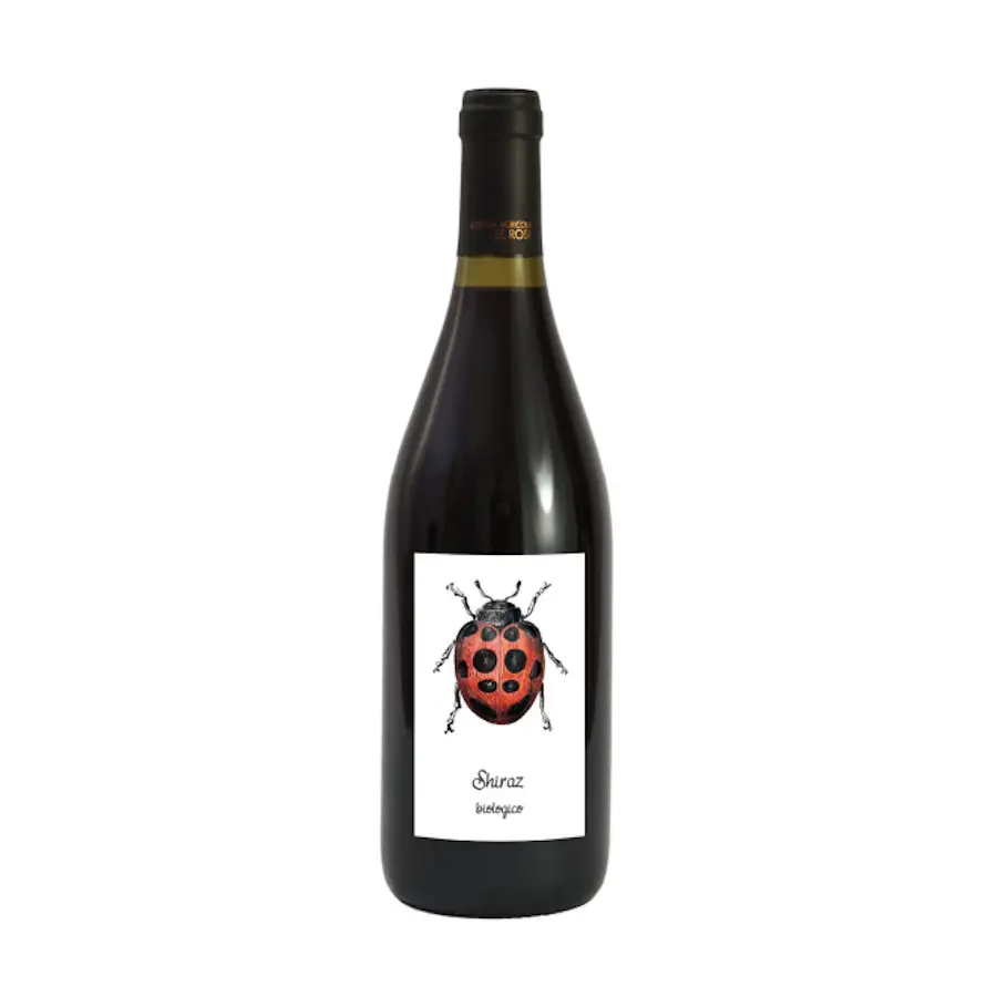 High Quality Italian Organic Syrah Red Wine 75 Cl - for Aperitif and Dine