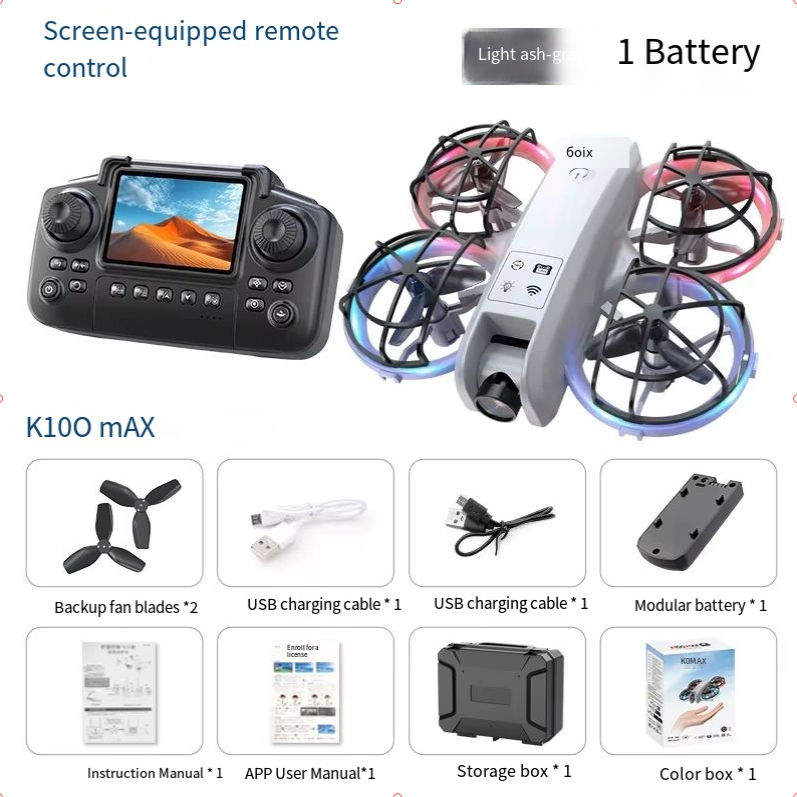 K100-optical flow dual-camera screen control-white