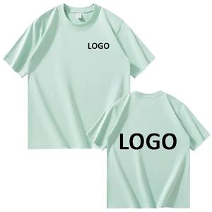 100% algodón hombres camiseta verano cómodo suelto Tops calle moda ropa masculina - Product Image 1