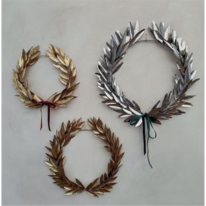 Guirnalda Decorativa de Hojas Metálicas Doradas para Pared, Decoración Festiva de Hierro Resistente para Hoteles, Oficinas y Hogar - Product Image 6