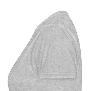 T-shirt à col rond 100% coton de conception personnalisée de qualité supérieure Style tricoté décontracté pour femmes et hommes Disponible en gris chiné et anthracite - Product Image 4