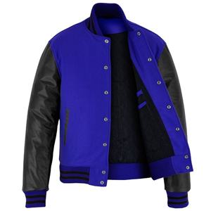 Chaqueta Varsity para Hombre, Fácil de Lavar, Duradera, Transpirable, Antiarrugas, Informal, con Nuevo Diseño - Product Image 3