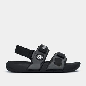รองเท้าแตะแบบสวม Unisex Platy 7 สายคาดแนวนอน สีดำ พื้นรองเท้า EVA น้ำหนักเบา - Product Image 1