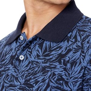 เสื้อโปโลสำหรับผู้ชาย, เสื้อโปโลผ้าฝ้าย100% แขนสามส่วนพิมพ์ลายเสื้อโปโลสีพื้นน้ำหนักเบา - Product Image 4