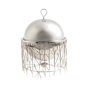 Stainless Steel Casserole <b>Dish</b> with Lid Handmade Design Chafing <b>Dishes</b> Food Serving Hot Pot - Product Image 4