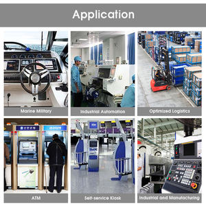 Промышленный мини-ПК Core I5 7360U Dual Lan DP HD дисплей Linux настольный компьютер безвентиляторный мини-ПК поддержка двойных КОМОВ - Product Image 6