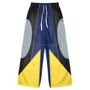 Ensemble survêtement homme personnalisé en polyester imperméable et réfléchissant avec veste zippée coupe-vent et pantalon de sport – Vente en gros - Product Image 2