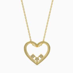 Heart <strong>Yonder</strong> Lab-Grown Diamond Pendant Elegant Design Without Included Chain - Product Image 4