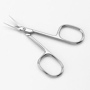 Ciseaux de beauté incurvés extra fins en gros, ciseaux à cils, ciseaux à cuticules de 3,5 pouces, Pakistan - Product Image 4