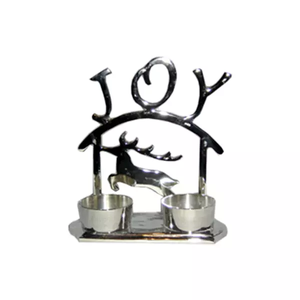 Candelabro de diseño de cristal para decoración del hogar, soporte de vela brillante para interior y exterior, votivo - Product Image 1