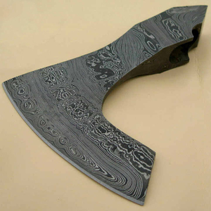Đa chức năng đầu rìu thép carbon tay giả mạo Damascus thép rìu đầu - Product Image 4
