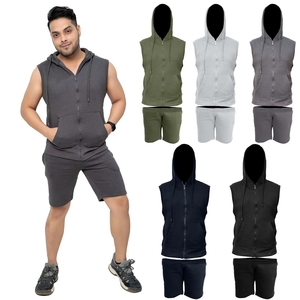 Sweat-shirt de jogging 2 pièces personnalisé avec logo pour homme et femme, vêtements de sport en gros pour l'hiver - Product Image 6