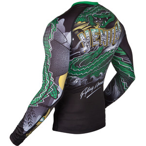 MMA BJJ Rash Guard y Fight Shorts Set Sublimado Compresión Fit No Gi Gear Stretch Jiu Jitsu Kimono De Jiu Jitsu - Product Image 5