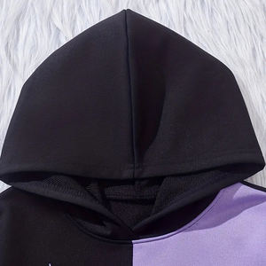 ชุดเสื้อผ้าเด็กผู้หญิงชุดวอร์มสองชิ้นสำหรับเด็กวัยหัดเดินชุดวอร์มสำหรับผู้หญิงชุดวิ่งแบบมีฮู้ดชุดวอร์มสำหรับเด็ก - Product Image 3