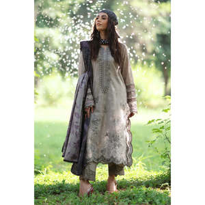 Iznik Embroidered Summer Lawn Decor for 2025-IPK-06-TC-1234 - Product Image 1