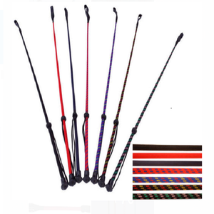ROYAL INTERNATIONAL Fournisseur Direct d'Usine Fouet d'Équitation en Cuir de Cheval Poli Qualité Supérieure Personnalisation Disponible En Promotion - Product Image 1