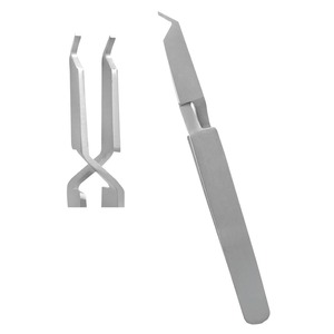 High Quality <b>Stainless</b> <b>Steel</b> Manual Reverse Action Dental Orthodontics Tweezer Orthodontic <b>Bracket</b> Placement Surgical Instrument - Product Image 4