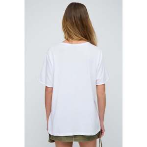 T-shirt basique avec impression de slogan - Product Image 5