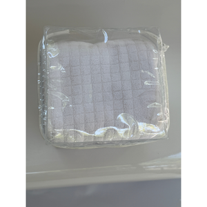 PVC Cube <b>Packaging</b> <b>Bag</b> with Zipper Waterproof Plastic Slide Puller Textile <b>Bag</b> Custom PVC Handle and Logo Print - Product Image 1